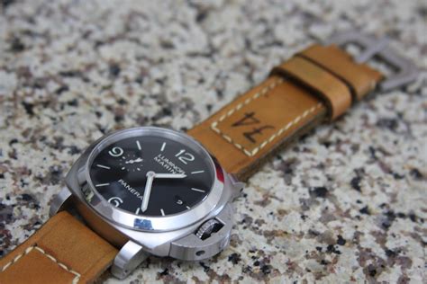 panerai on racing strap|panerai gunny straps review.